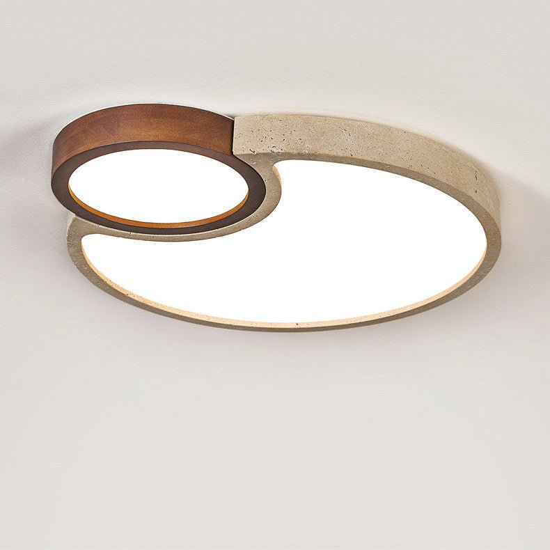 Torev Travertine Ceiling Light