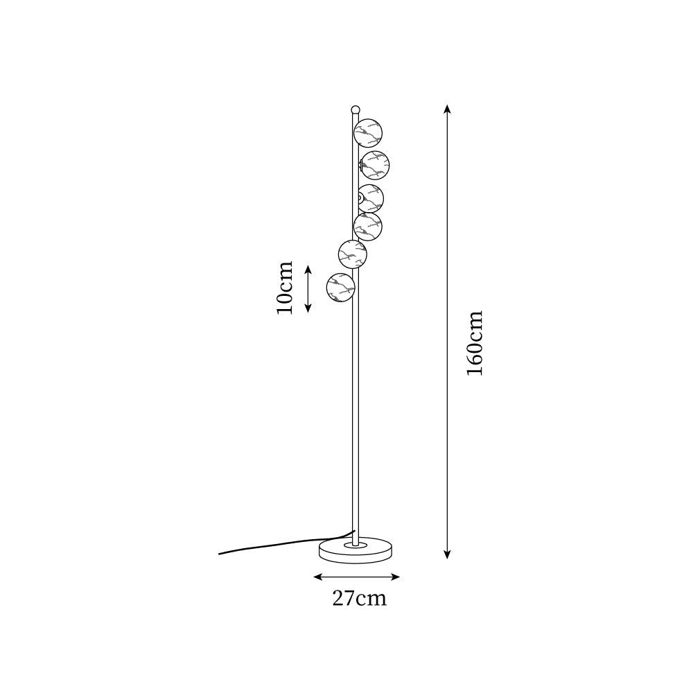 Zalvon Floor Lamp