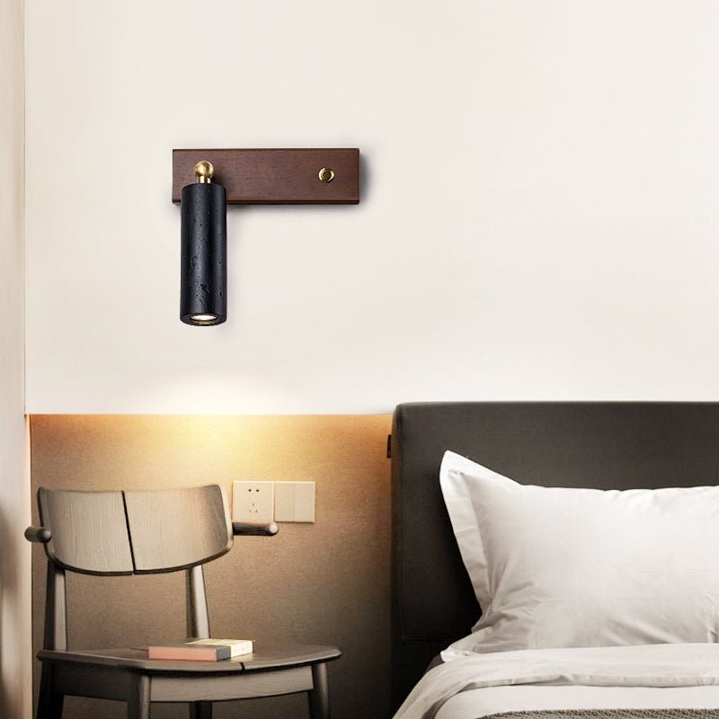 Lomos Scone Wooden Wall Light