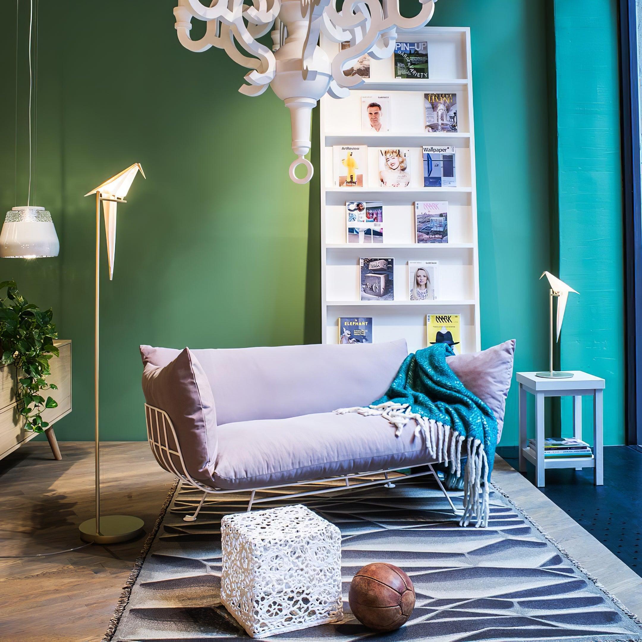 Feo Paper Origami Crane Floor Lamp