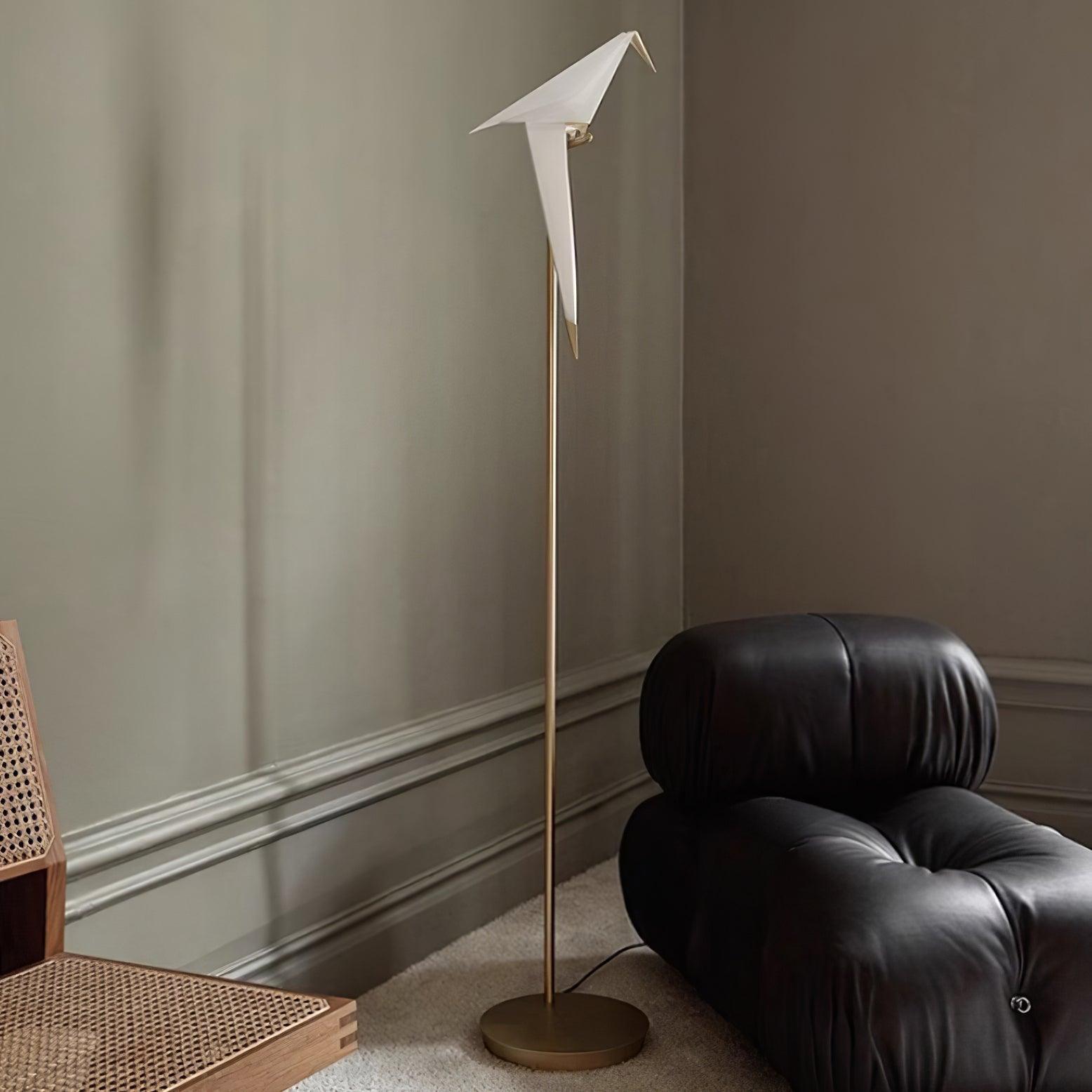 Feo Paper Origami Crane Floor Lamp