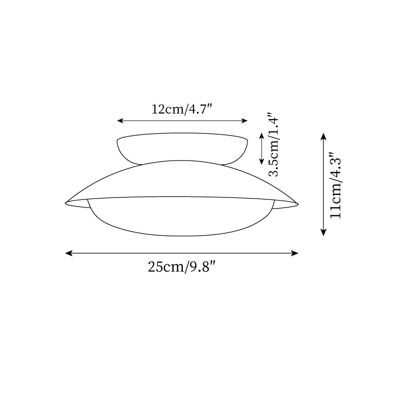 Jivo Outdoor Ceiling Light