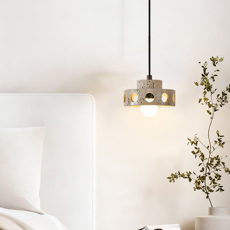 Forene Travertine Pendant Light