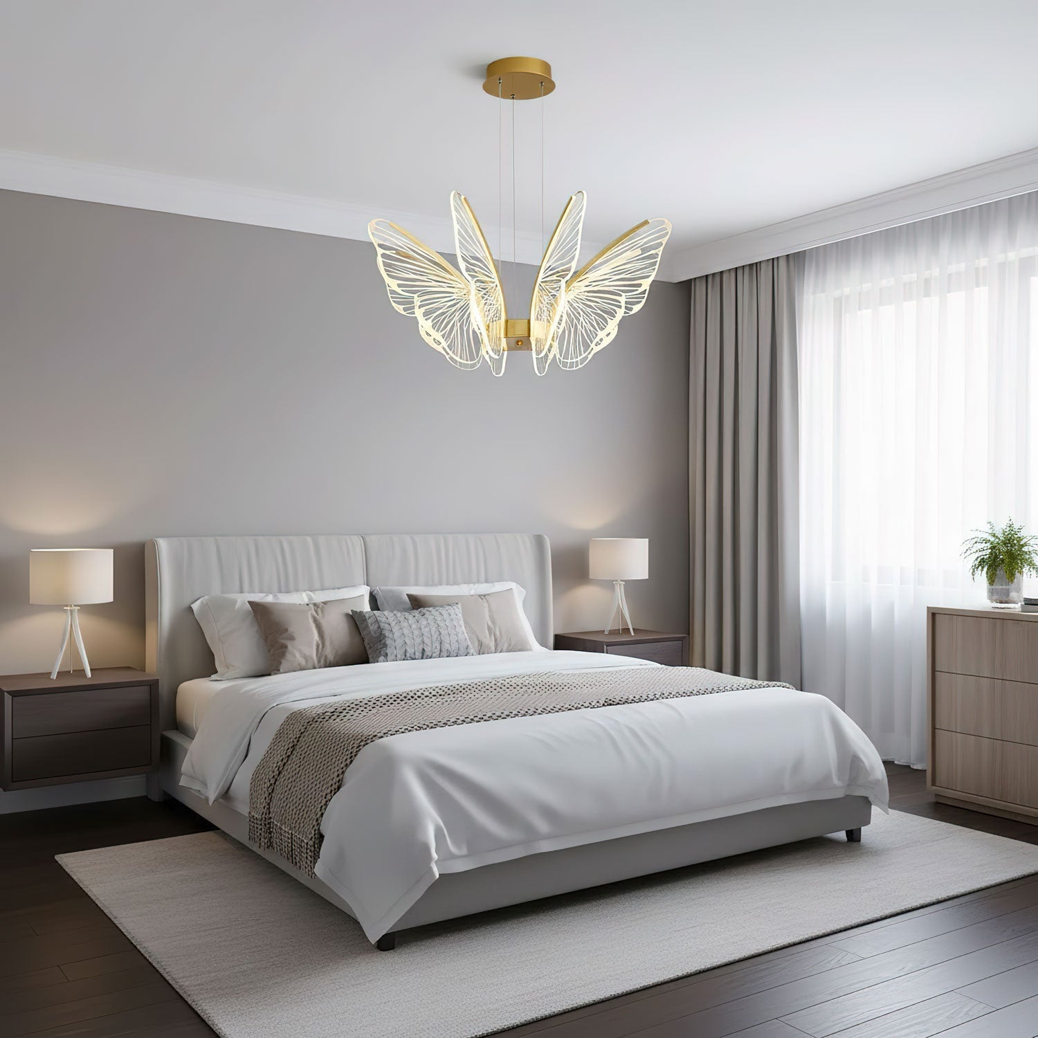 Sely Multi Butterflies Pendant Light