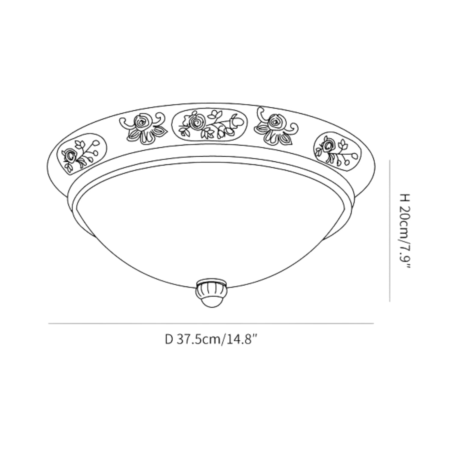 Postela Ceiling Light