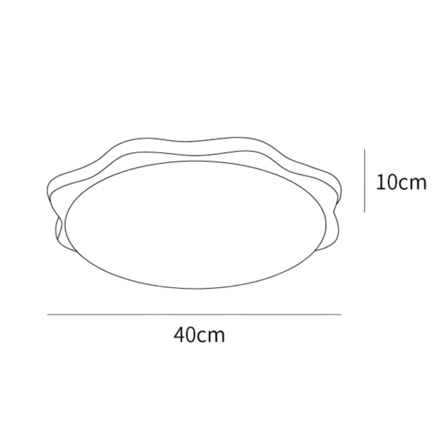Domesc Ceiling Light
