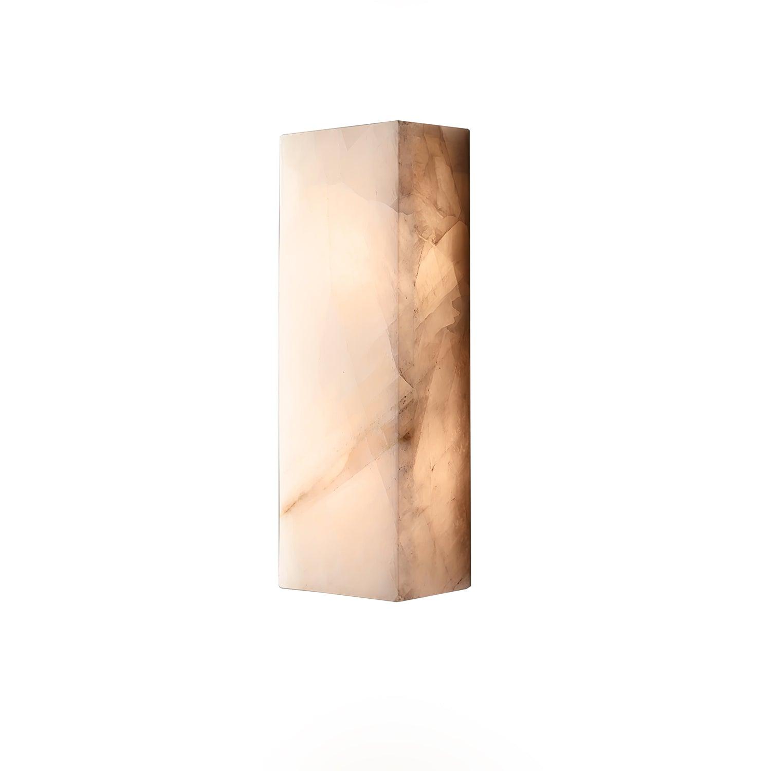 Rectangular Alabaster Wall Light