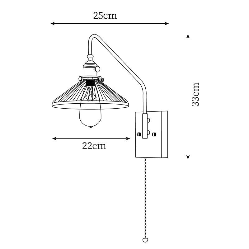 Leskey Wall Light
