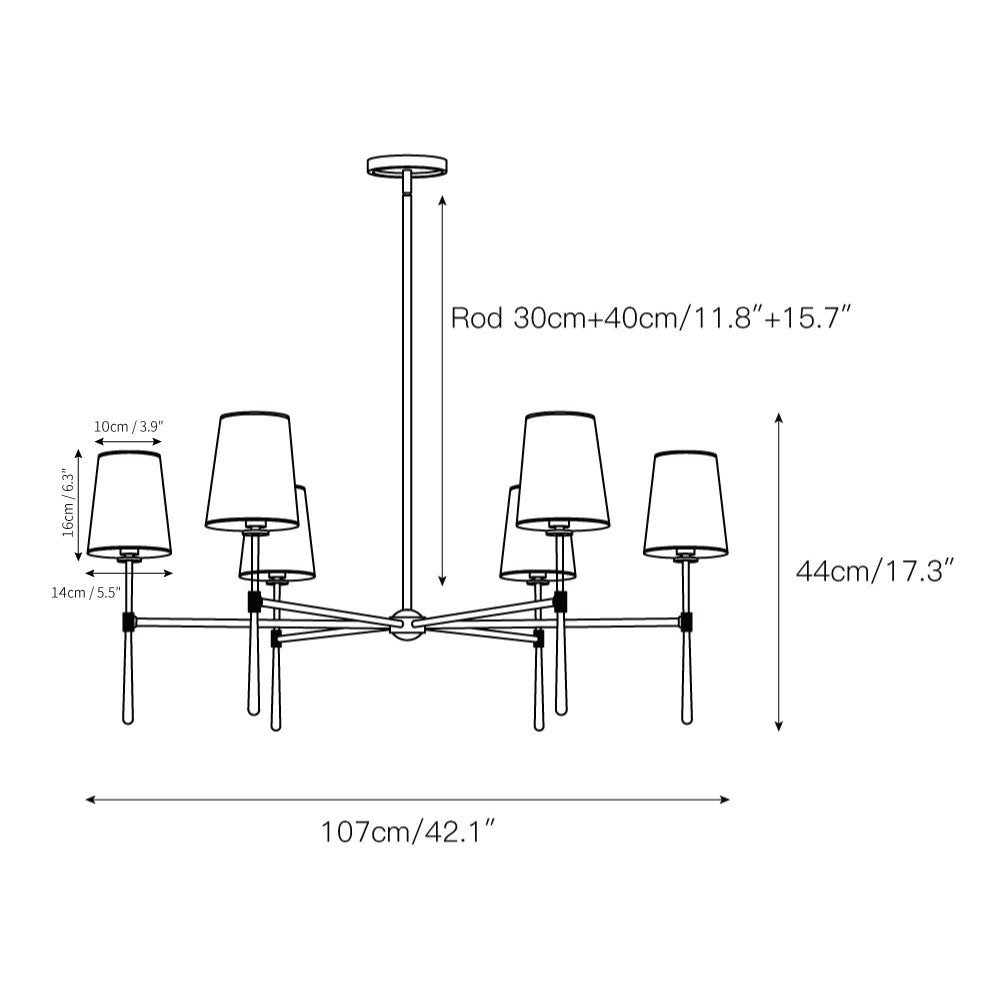 Kivino Round Chandelier
