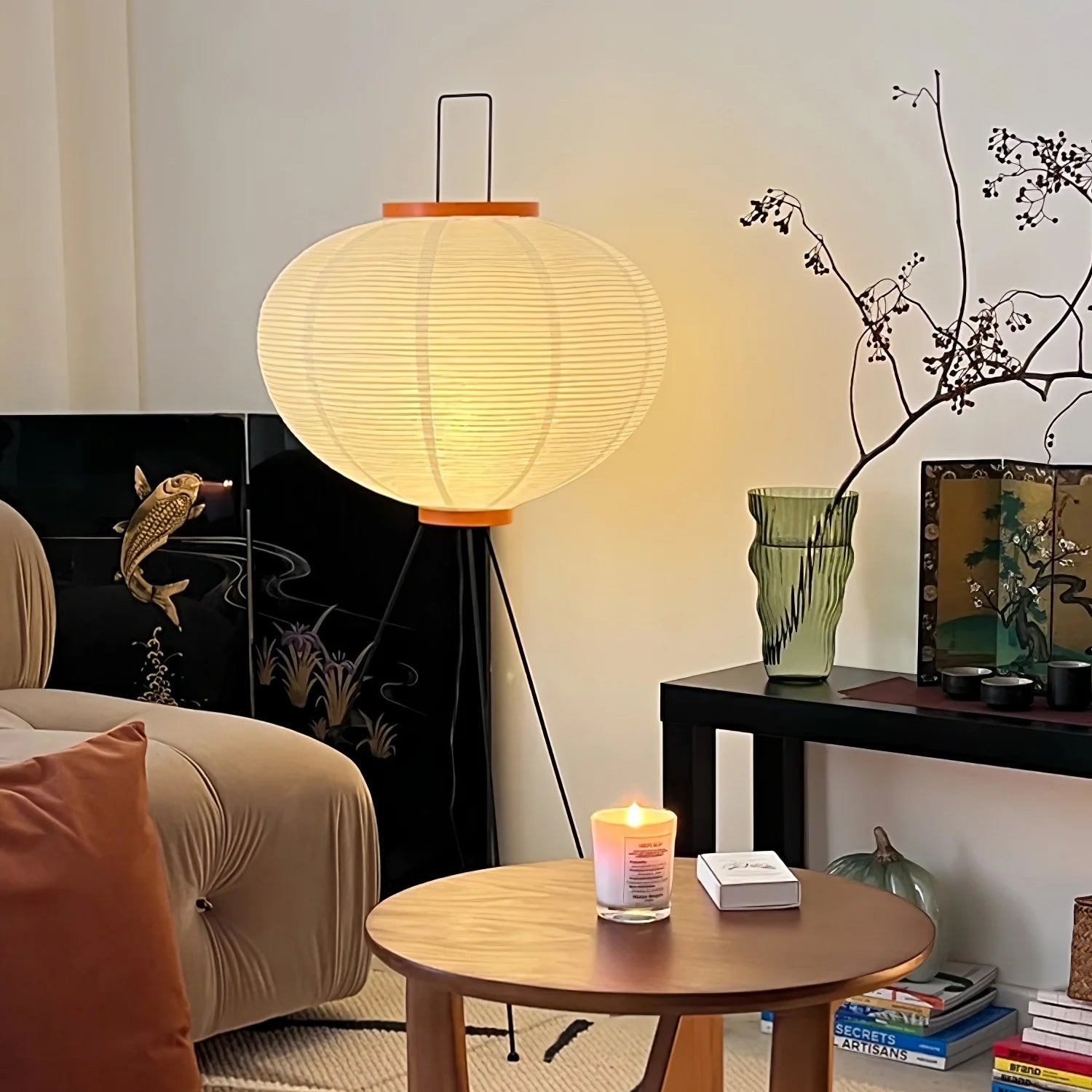 Lavon Rice Paper Floor Lamp