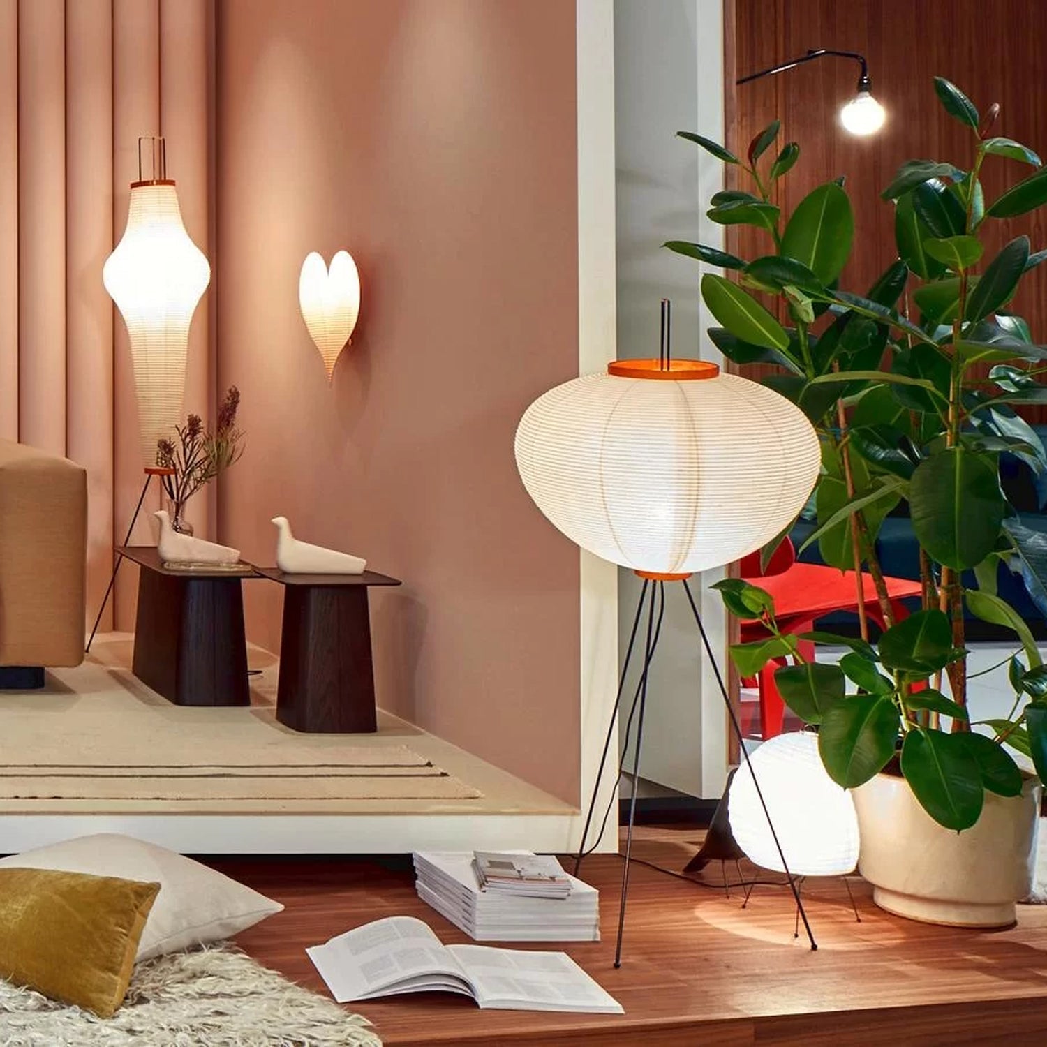 Lavon Rice Paper Floor Lamp