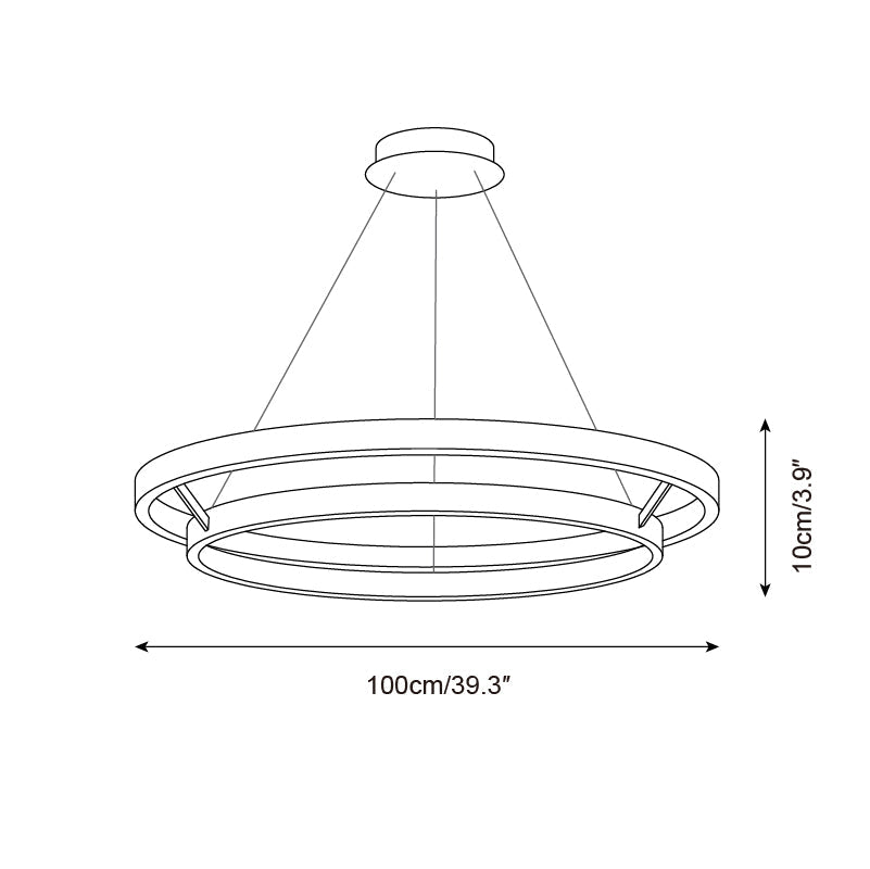 Beylus Ring Design Pendant Light