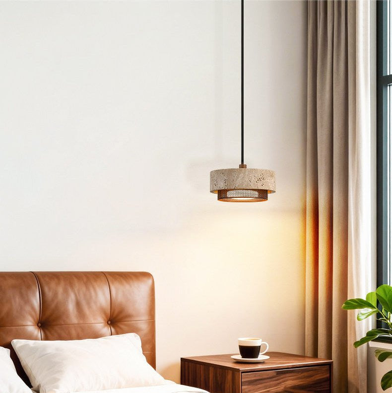Venna Travertine Pendant Light