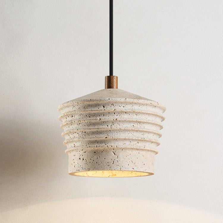 Renna Travertine Pendant Light