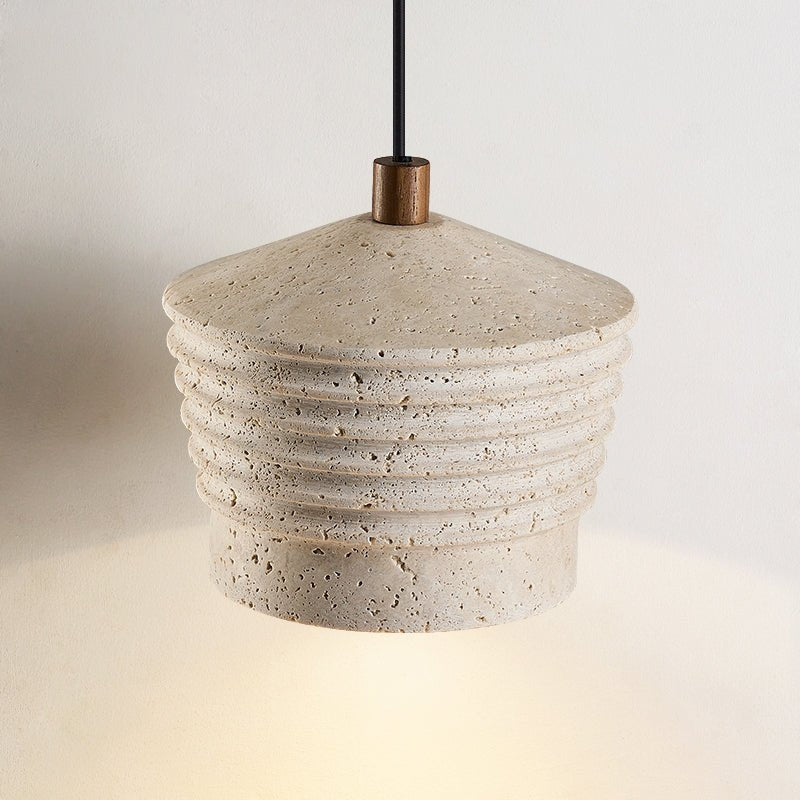 Renna Travertine Pendant Light