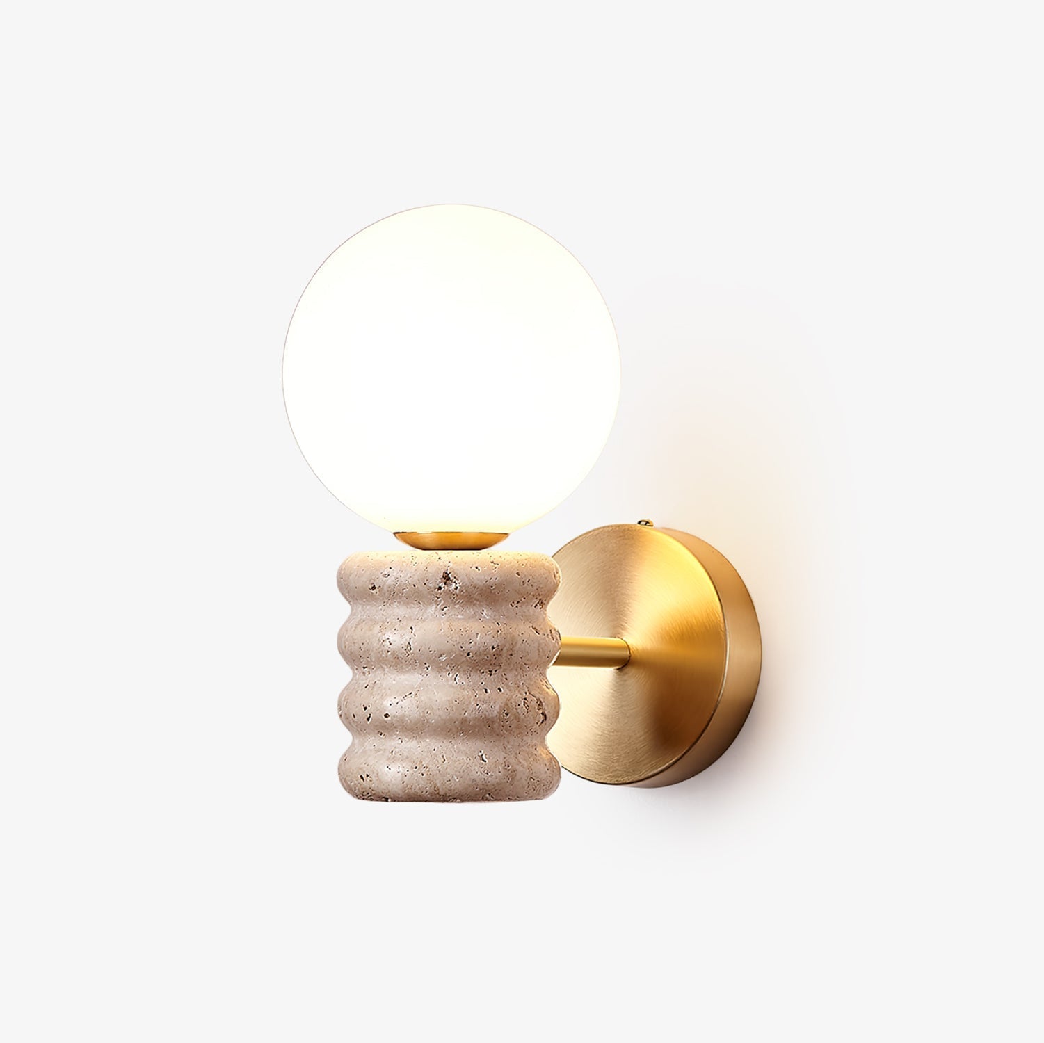 Remo Travertine Wall Light