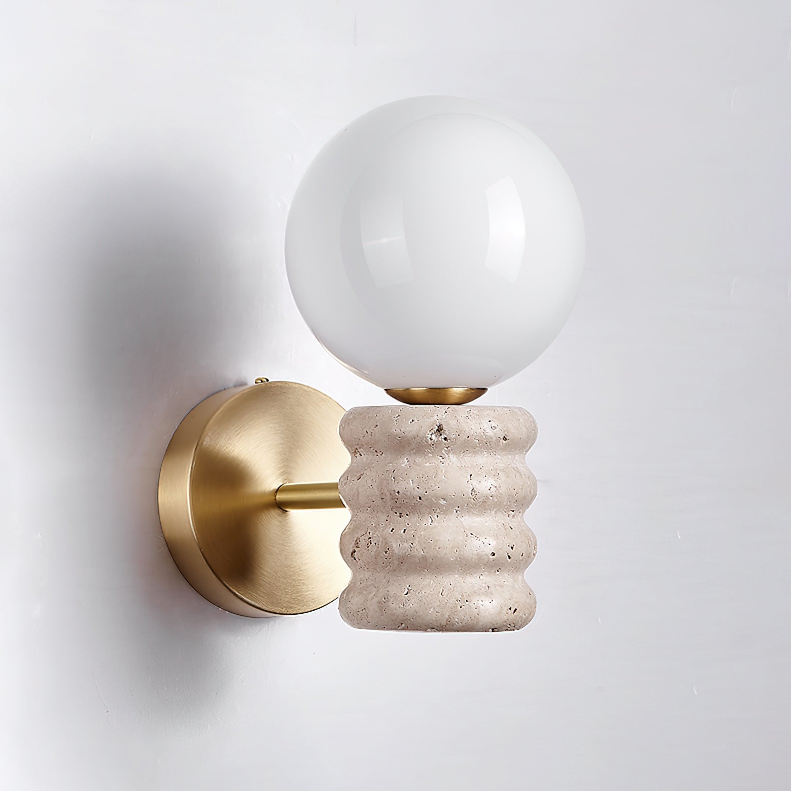 Remo Travertine Wall Light