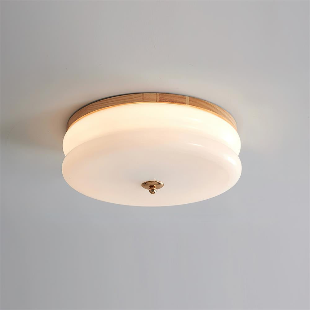 Art Deco Wood Design Ceiling Light