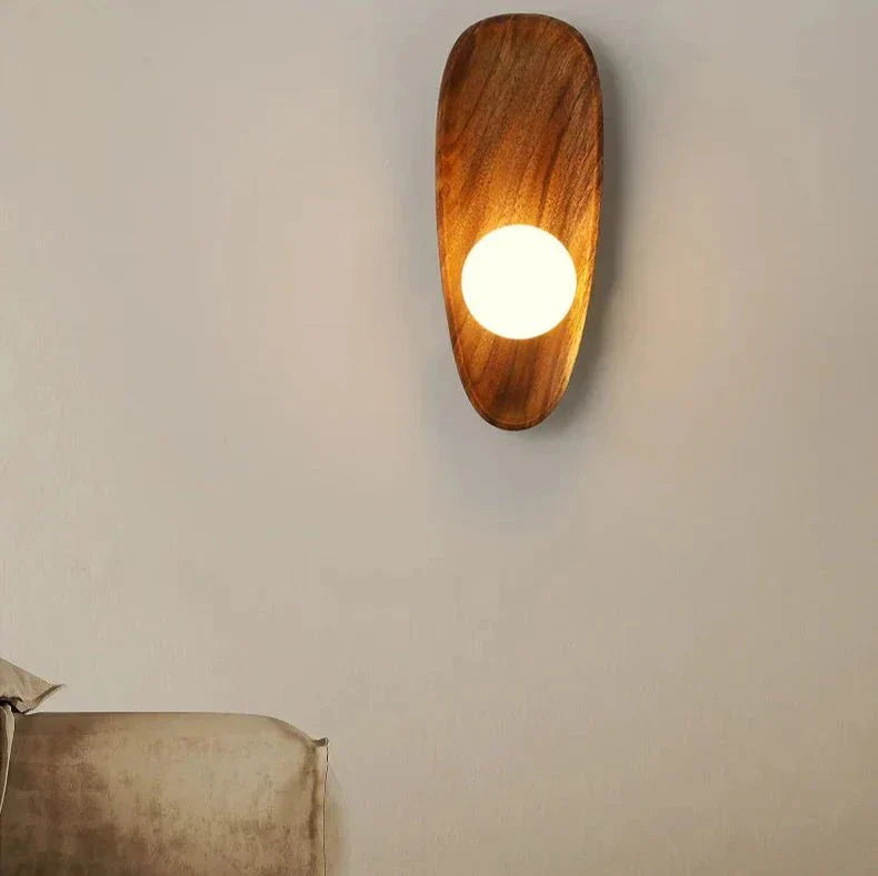 Oza Wooden Wall Light