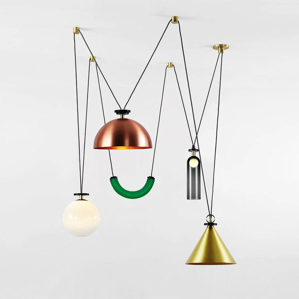 Cuzon Geometric Pendant Light