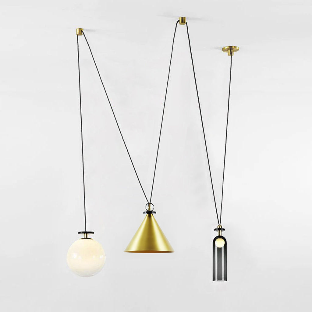 Cuzon Geometric Pendant Light