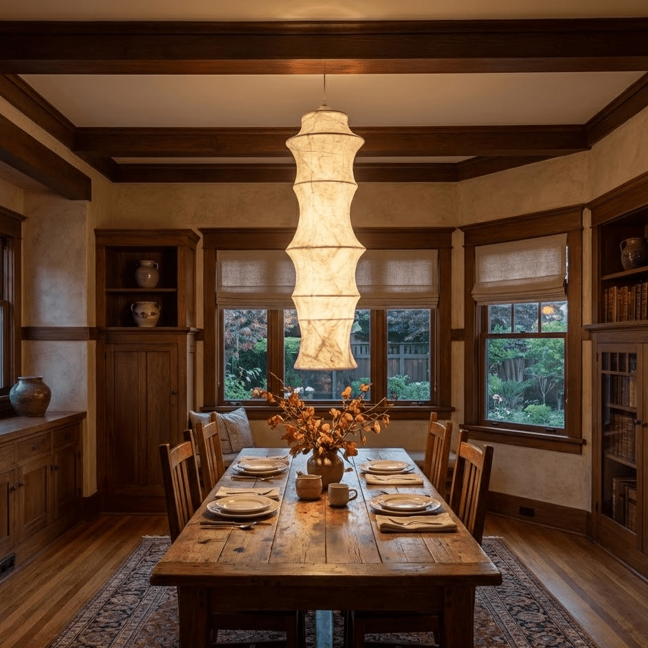 Sevana Silk Pendant Light