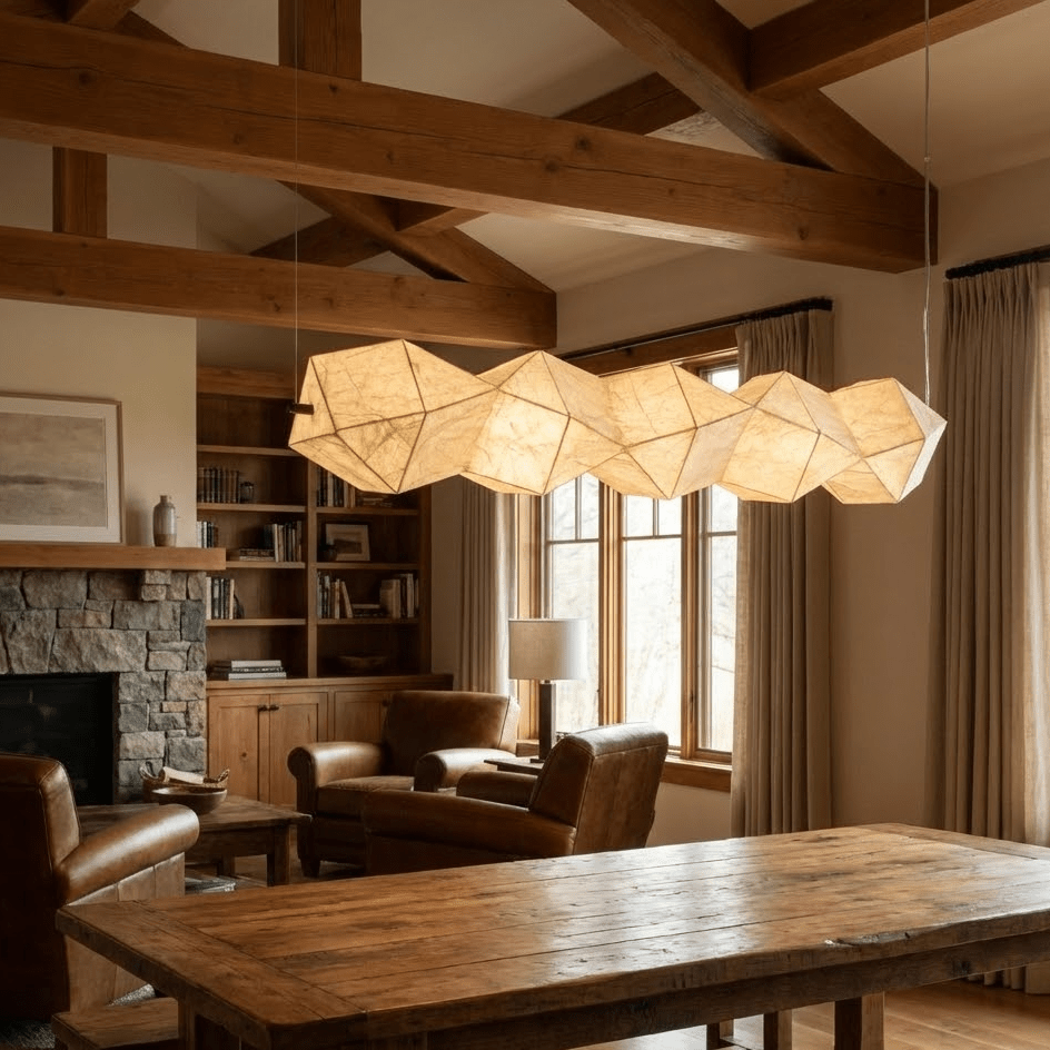 Sevana Linear Silk Pendant Light