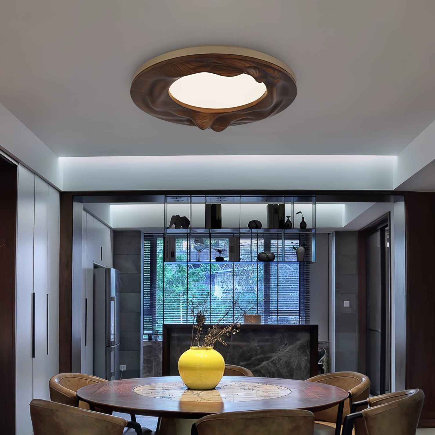 Craete Wooden Ceiling Light