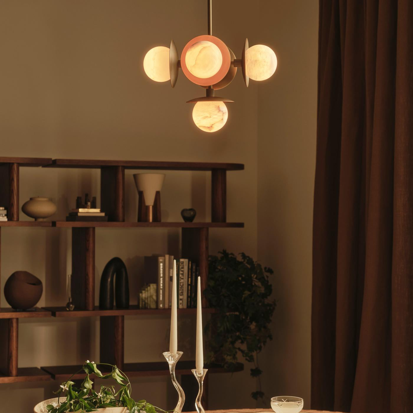 Soze Alabaster Pendant Light