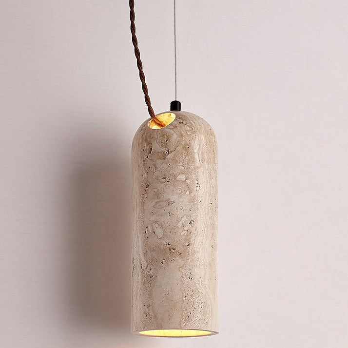 Verizo Travertine Pendant Light
