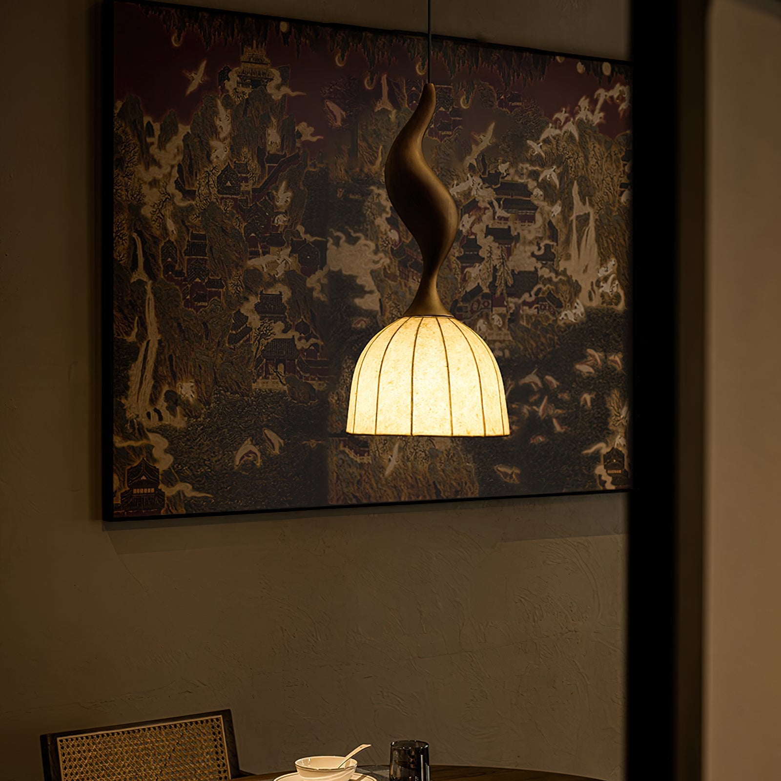 Selinto Wooden Pendant Light
