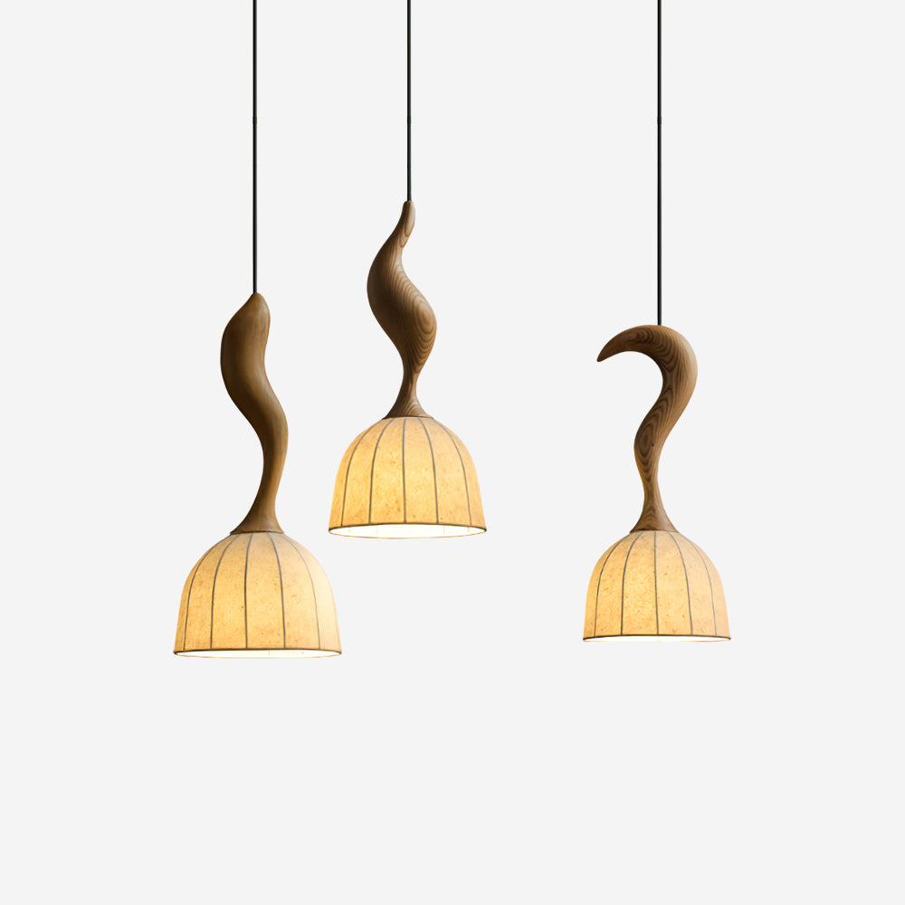 Selinto Wooden Pendant Light