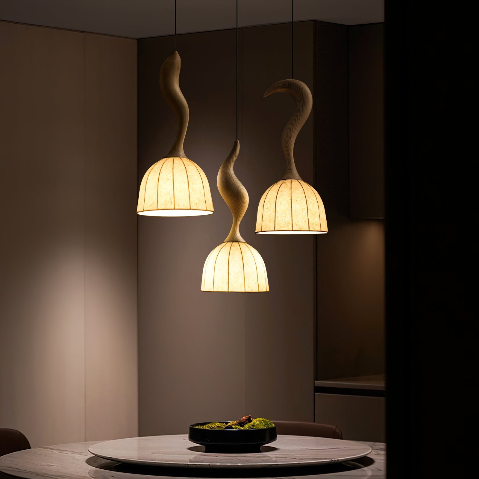 Selinto Wooden Pendant Light