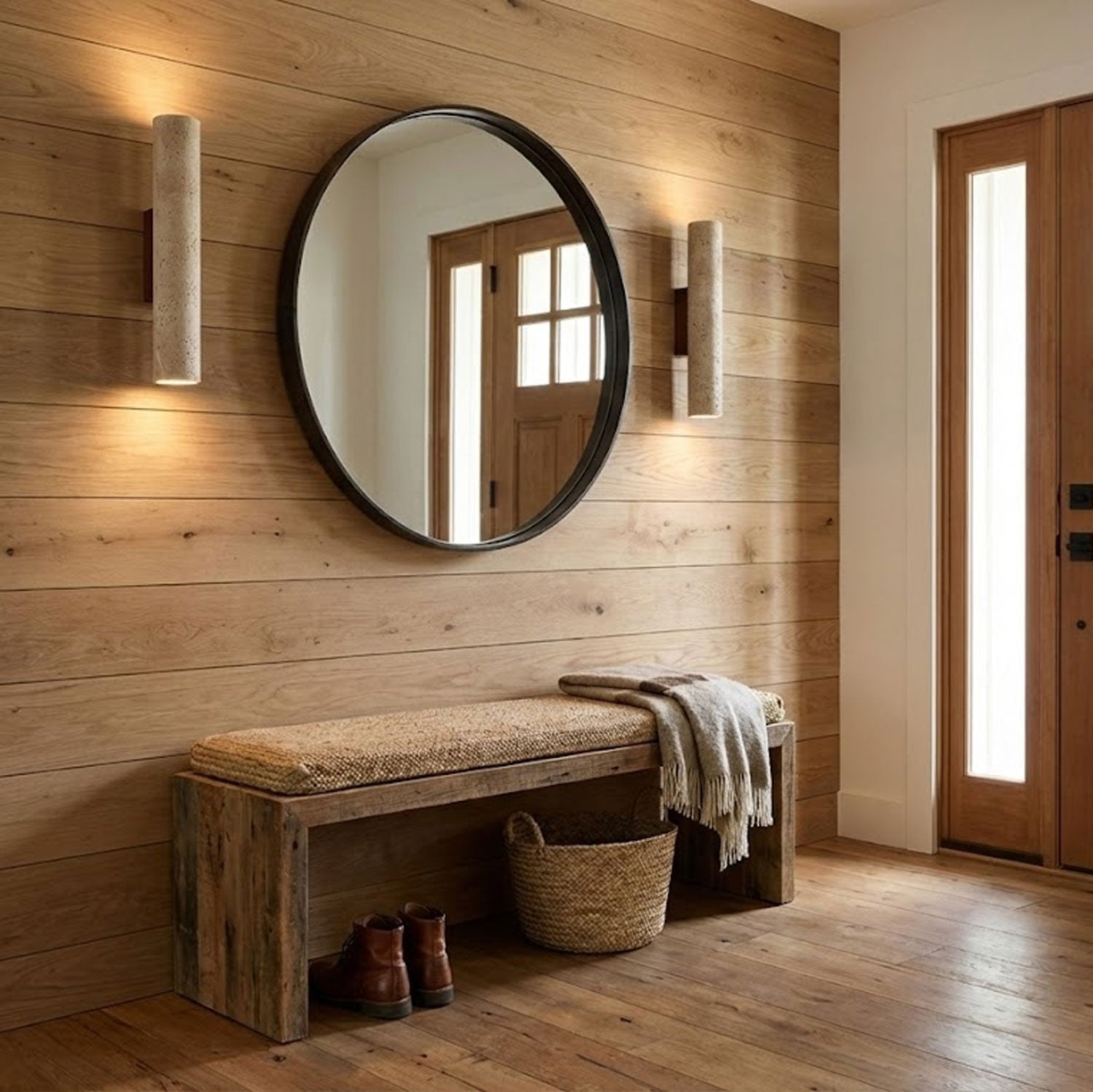 Someysa Travertine Wall Light