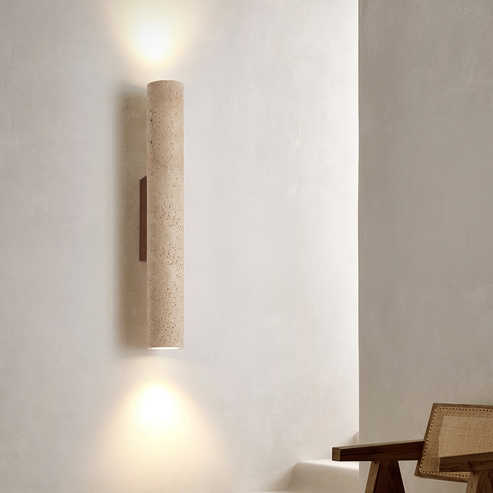 Someysa Travertine Wall Light