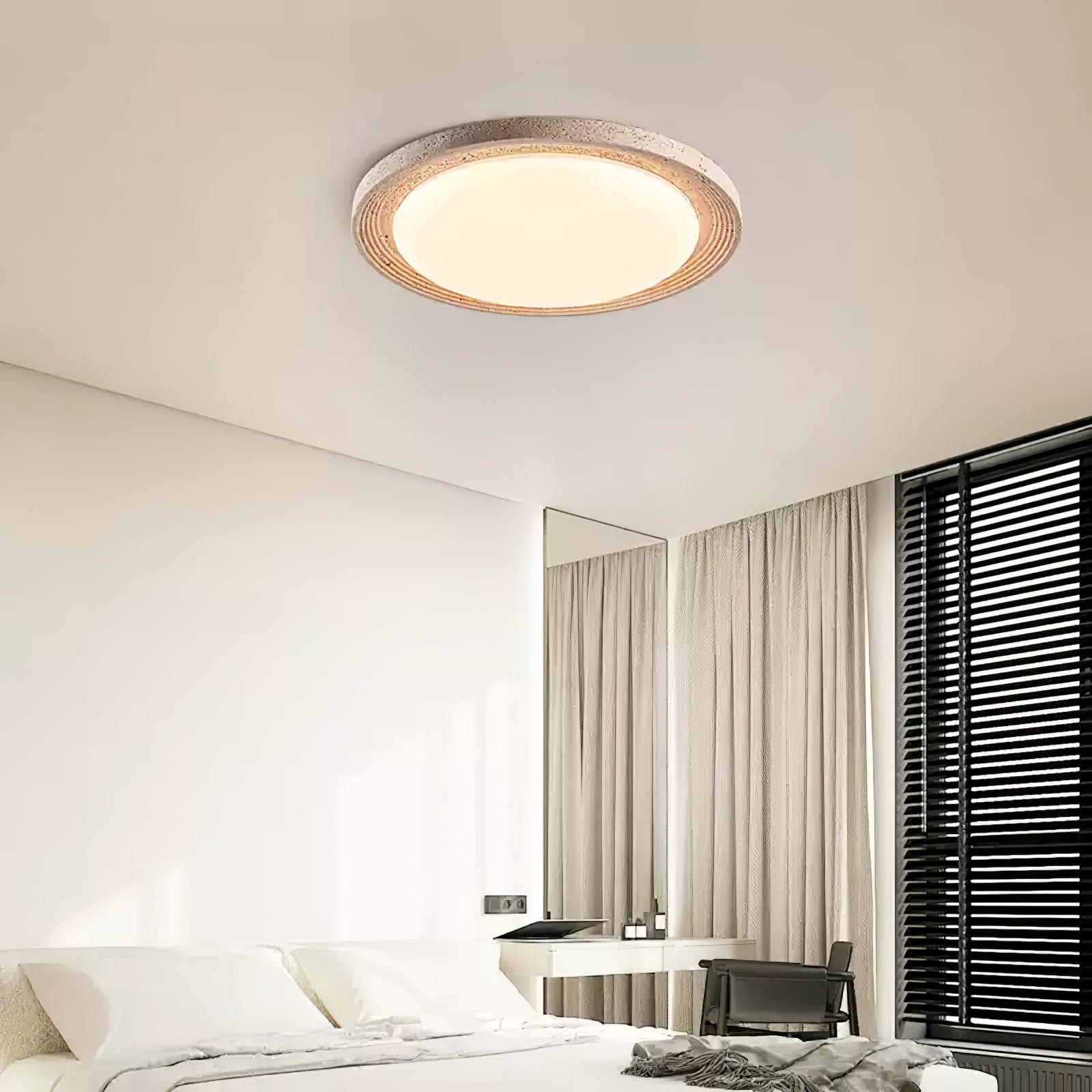 Senoluza Natural Stone Ceiling Light