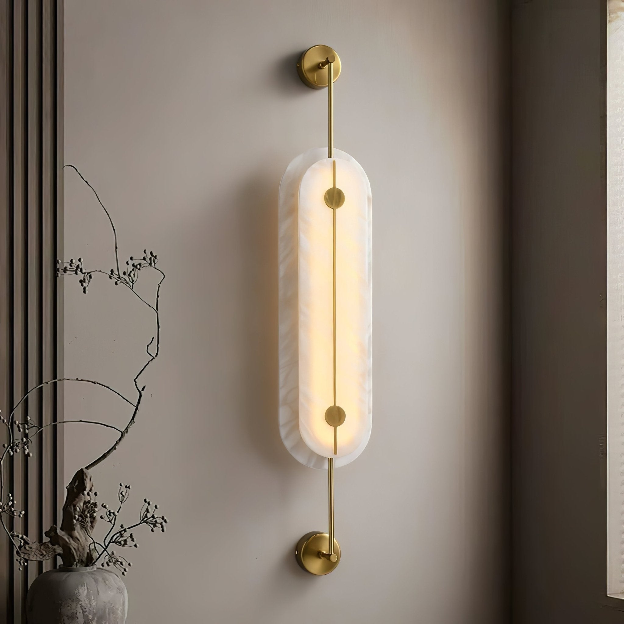 Soweva Alabaster Wall Light