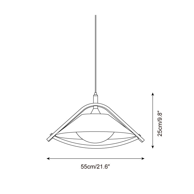 Seronoma Japanese-Inspired Pendant Light