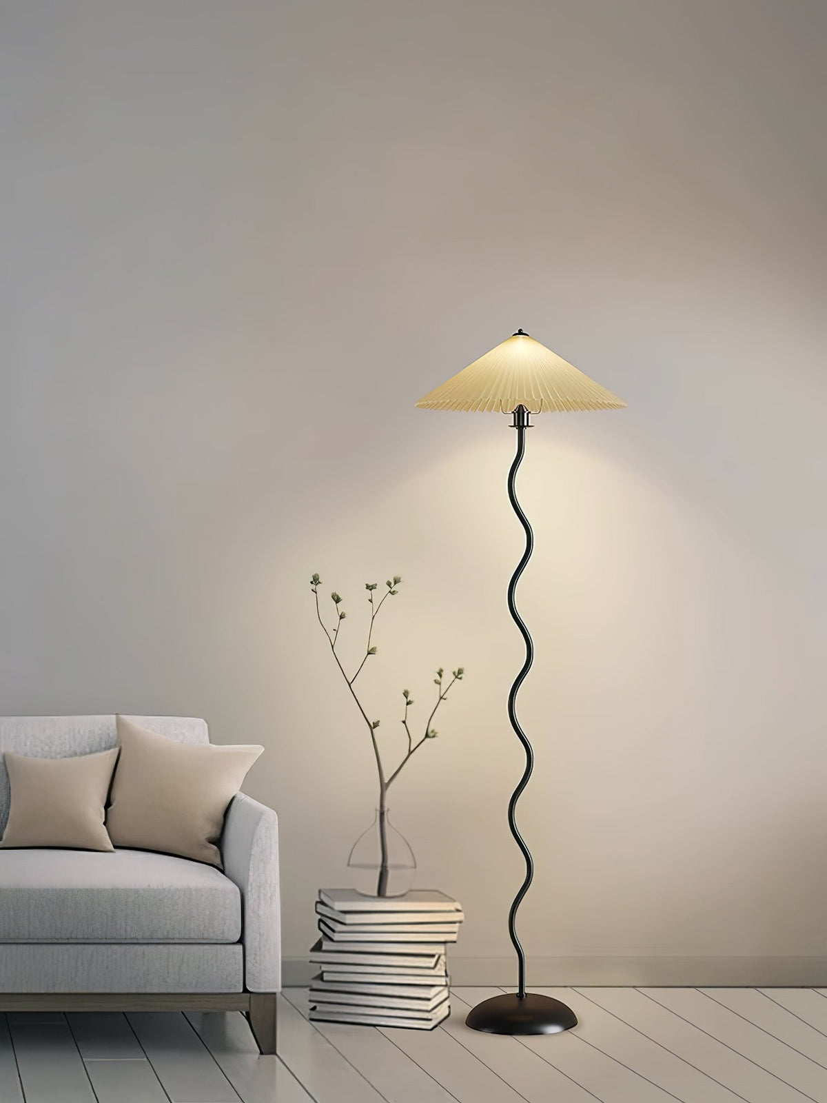 Giko Wavy Floor Lamp