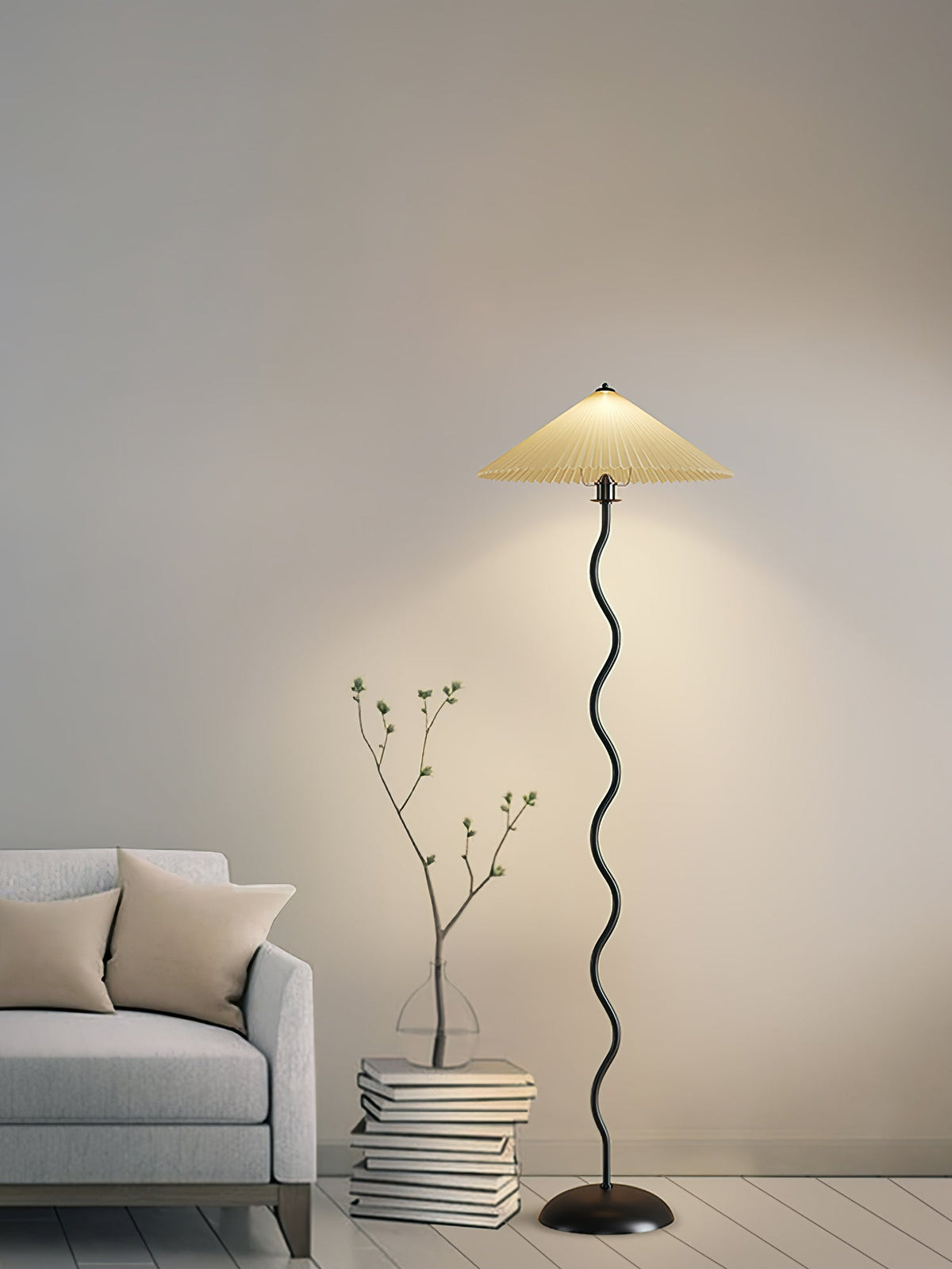Giko Wavy Floor Lamp