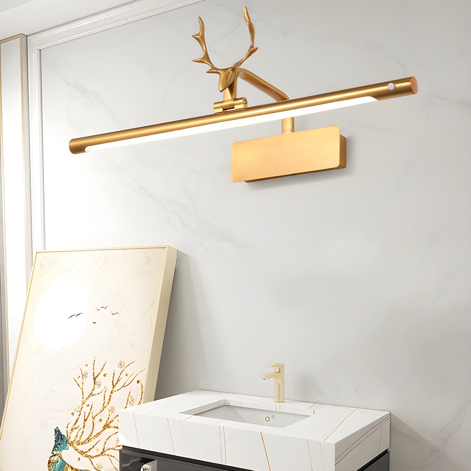Renira Deer Wall Light
