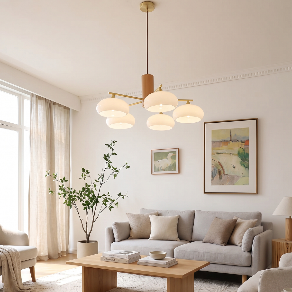 Vindo Oval Chandelier