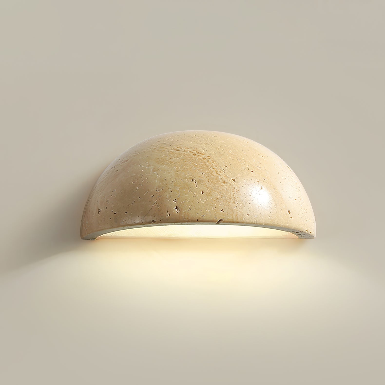 Devom Travertine Wall Light