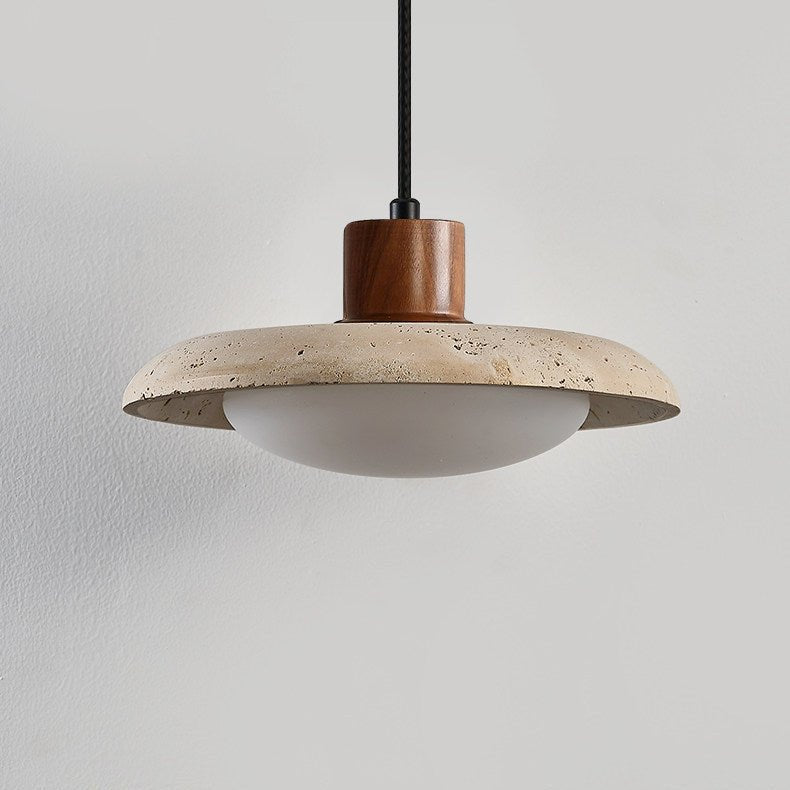 Latova Travertine Pendant Light
