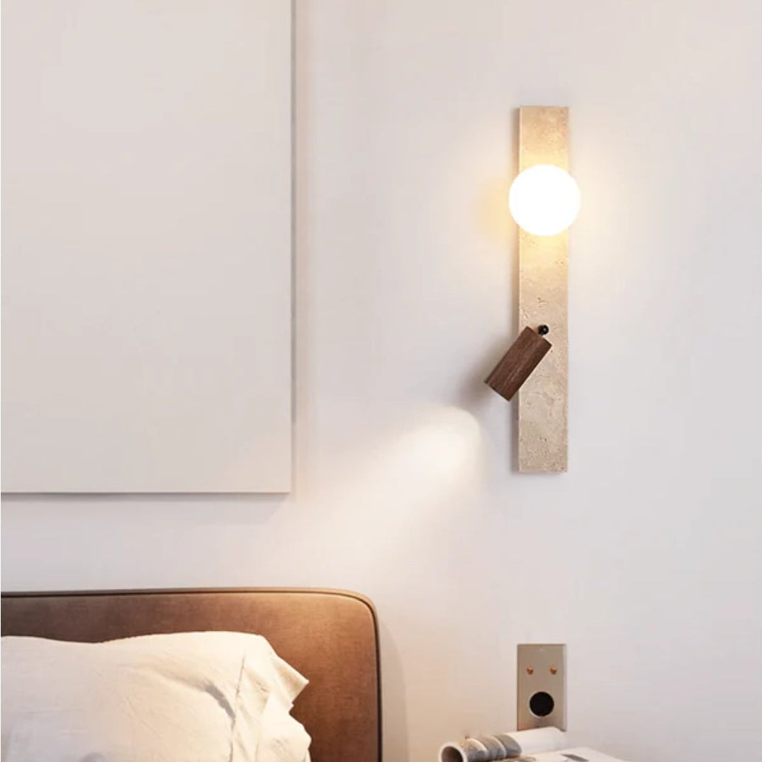 Kelismon Natural Stone Wall Light