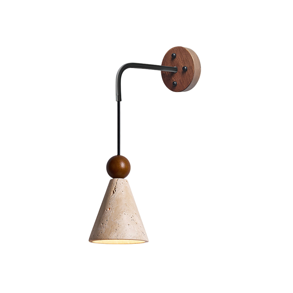 Tevvano Travertine Wall Light