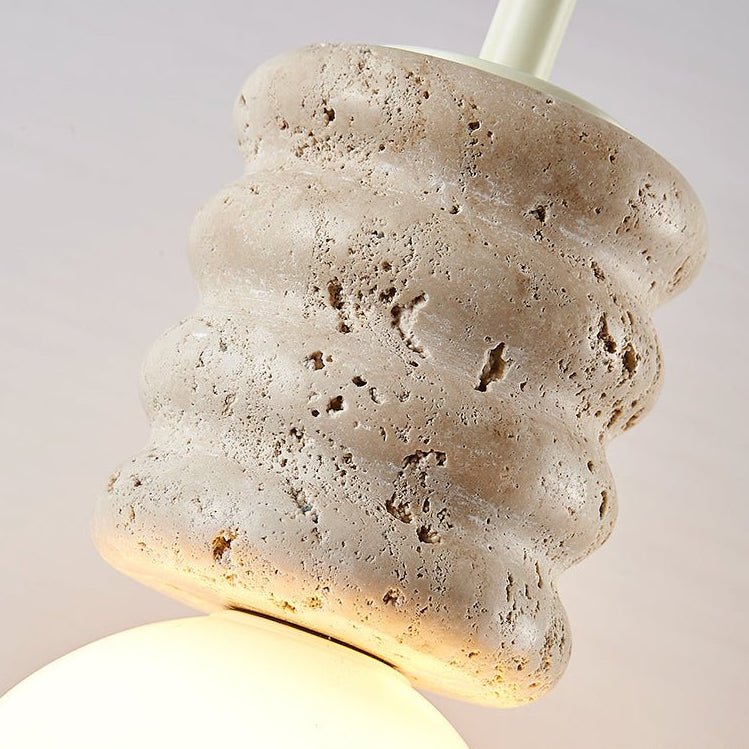 Fenora Travertine Pendant Light
