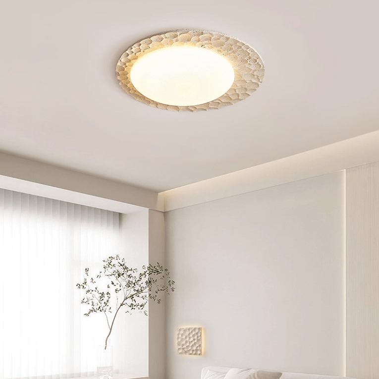 Orage Travertine Ceiling Light