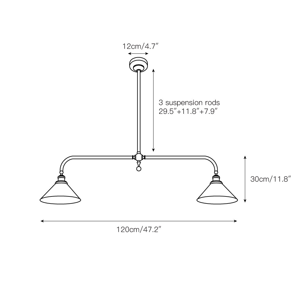 Nissiko Linear Pendant Light