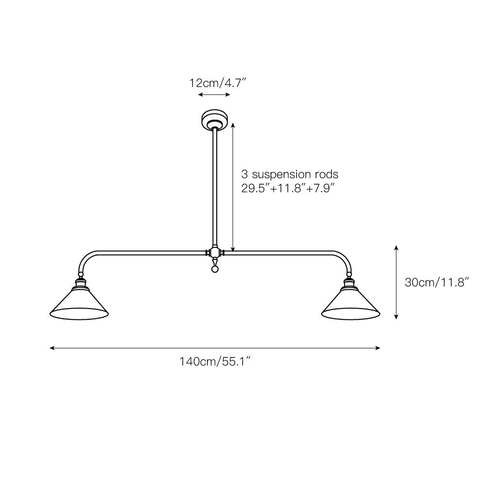 Nissiko Linear Pendant Light